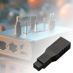 1394 Typ A 400 6 Pin weiblich bis 1394 Typ B 800 9 Pin Männlicher - Afbeelding 1 van 7