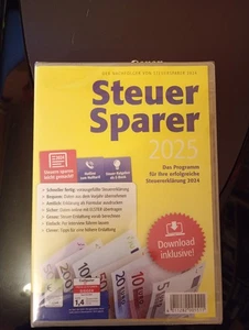 Steuer Sparer 2025 für EKSt-Erklärung 2024 neu und in Folie - Bild 1 von 1