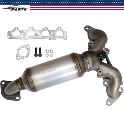 Convertidores catalíticos para Kia Spectra Spectra5 2004-2009 2,0 L salida curva EPA Foto 1 de 4