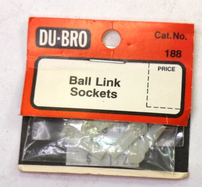 Du-Bro Ball Link Sockets  Cat #188 - Image 1 of 2
