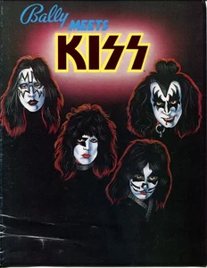 Kiss Bally Pinball Flyer / Brochure / Ad - Hard to Find - Picture 1 of 4
