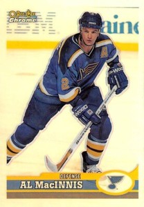 1999-00 O-Pee-Chee Chrome Refractors #13 Al MacInnis