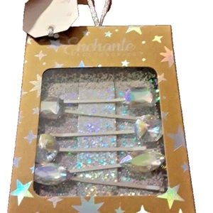 4er Set Enchante irisierende Haarspangen Neu - Bild 1 von 2