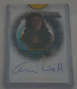 XENA Warrior Princess ALISON WALL Minya Autograph w/ Razor Seal Certified Auto - Picture 1 of 1