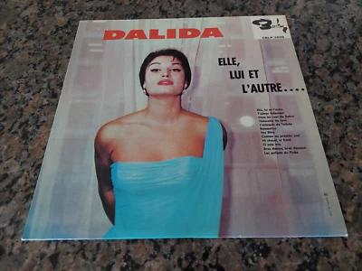 DALIDA LP "Elle, Lui et L'Autre" BARCLAY Canadá 1960' - Imagem 1 de 4