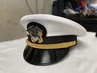 USA Navy officer Hat White