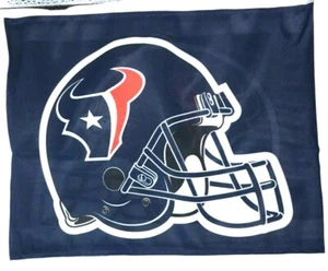 HOUSTON TEXANS NFL DOUBLE SIDED TEAM LOGO 20" CAR FLAG FREE SHIPPING - Picture 1 of 1