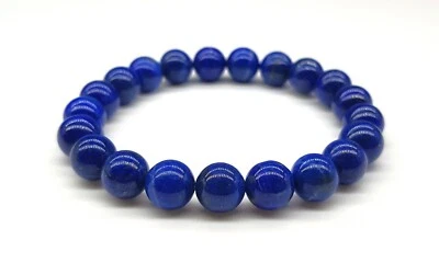 Lapislazuli Armband AAA 8-9-10-12-14mm Power Geschliffen Heilsteine Natursteine - Bild 1 von 4