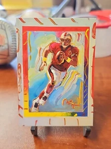 1997 Topps Gallery Peter Max Serigraphs #PM7 Steve Young  HOF RARE - Picture 1 of 6