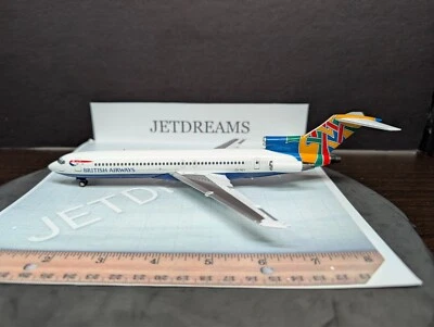 1/200 BRITISH AIRWAYS / COMAIR BOEING 727-200 IRLANDA COLORES ZS-NZV VUELO 200 Foto 1 de 4