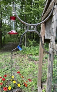 Antique Cast Iron Bracket Machine Age Repurpose Industrial Steam Punk Hanging - Picture 1 of 8