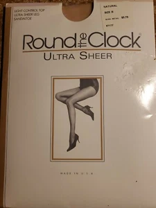 Round The Clock Ultra Sheer Light Control Top Size B Sandletoe Ultra Sheer Leg - Bild 1 von 11