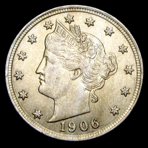 1906 Liberty V Nickel ---- Gem BU++ Condition Stunning Coin ---- #WW906 Cover