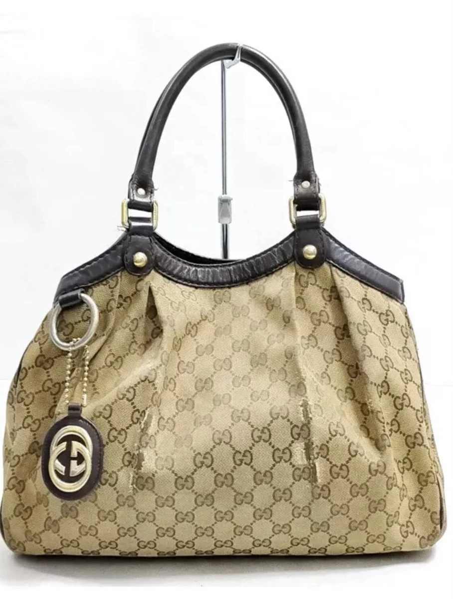 Gucci Sukey Canvas Exterior Snap Bags & Handbags for Women for
