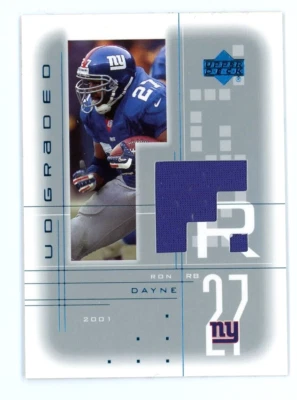 2001 UD Graded Game Jerseys Ron Dayne #RD - Image 1 of 2