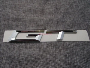 Chrome GT Letters Number Trunk Rear Emblem Badge Sticker for BMW 3 5 Series GT - Bild 1 von 2