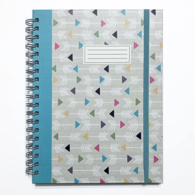 Southwestern Arrow Notebook Spiral Journal Hardcover 10.25" Large Colorful - Image 1 of 4