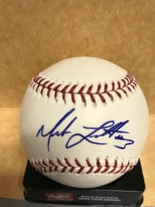MARK LORETTA ASTROS/BREWERS/DODGERS/RED SOX SIGNED M.L. BASEBALL W/COA - Picture 1 of 2