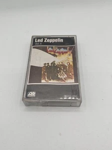 VINTAGE LED ZEPPELIN II Cassette Atlantic 440037 Madrid Barcelona PAPER LABEL - Picture 1 of 3