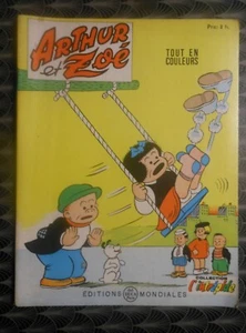 ARTHUR ET ZOE N°37 santé -bonheur - richesse ( DEL DUCA - BUSCHMILLER ) 1969 - Imagen 1 de 2