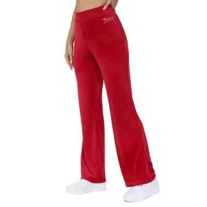 NWT Juicy Couture x Mean Girls Women's Velour Pant Red XXL - Picture 1 of 2