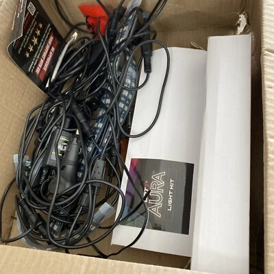 OPT7  Smart LED Strips Interior Car Kit Ambient Dash Foot Lighting Kit/an - Image 1 of 4