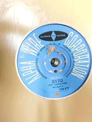 100' Alpha Wire 2170 Tubular Braid - Image 1 of 4