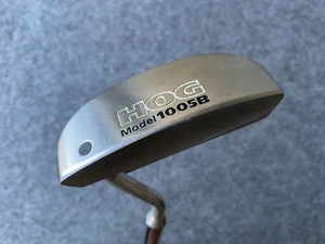 HOG DOGLEG RIGHT HAND 1005B Putter Golf Club XX Stiff ⛳ Low Torque Fat Shaft 34" - Picture 1 of 18