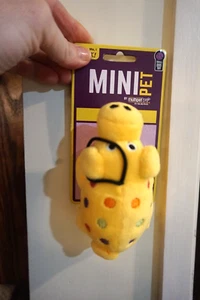 "NUEVO MULTIPET MINIPET PERRO JUGUETE FELPA GLOBO AMARILLO 4" - Imagen 1 de 4