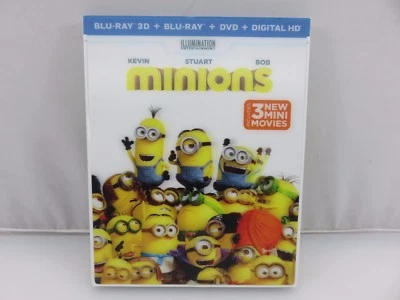 Minions (Blu-ray Disc, DVD 2015, 3-Disc Set) - Image 1 of 4