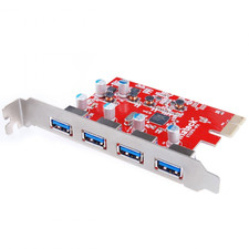 Inateck 4 Ports PCI-E to USB 3.0 Express Card for Mac Pro (Early 2008 to 2012 La