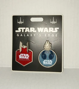 Star Wars Galaxy's Edge Black Spire Outpost Pin Set 2019 Disney Trading NEU - Bild 1 von 2