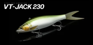 Fish Arrow × DRT VT-JACK 230 2.8 oz floating big vibration KLASH9 V-TAIL - Picture 1 of 17