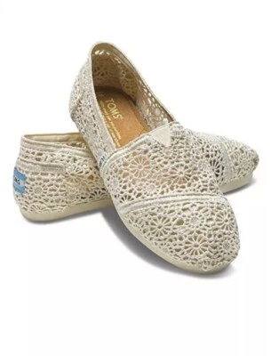 Crochet Tom's 100 % auténtico, color: azul marino, negro, plata, naturaleza, todas las tallas, nuevo sin caja Foto 1 de 4