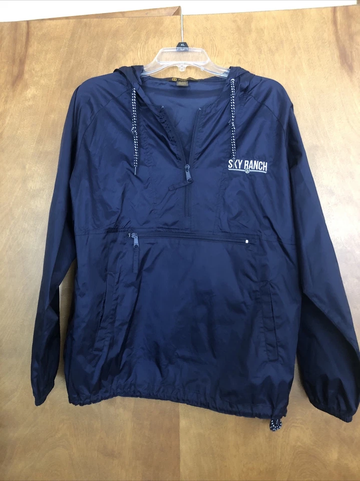 Jaqueta Harriton Sky Ranch tamanho adulto pequena azul - Imagem 1 de 4