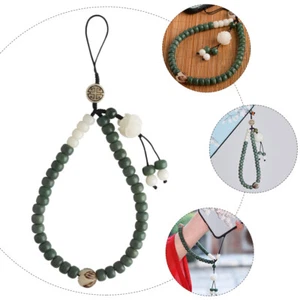 Delicate Mobile Phone Lanyard Bodhi Phone Shell Pendant Jade Phone Wrist Strap - Zdjęcie 1 z 12