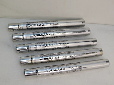 REVLON FORMULA 2 EYE COLOR FOGGIER THAN GREY 0.12 OZ NWOB LOT OF 5 *SEE DETAILS* - Image 1 of 4