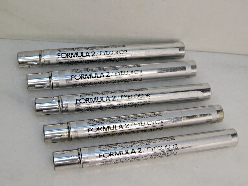 REVLON FORMULA 2 EYE COLOR FOGGIER THAN GREY 0.12 OZ NWOB LOT OF 5 *SEE DETAILS* - Image 1 of 4