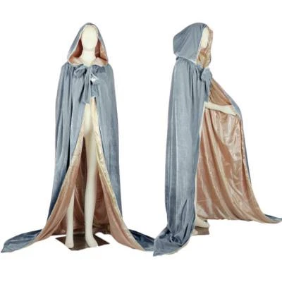 Capa/capa con capucha Halloween boda medieval bruja pagana-varios colores XL Foto 1 de 4