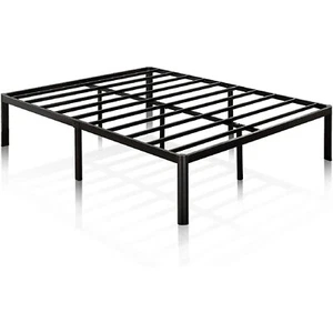 King Metal Platform Bed Frame with Rounded Legs 700 lbs Weight Capacity - Picture 1 of 1