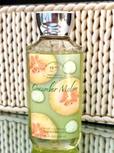 Bath & Body Works Cucumber Melon Shower Gel Body Wash 10 fl oz 25 th ANNIVERSARY - Picture 1 of 5