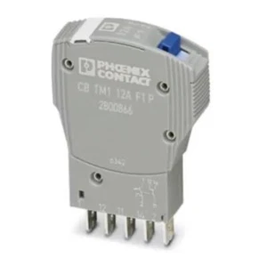 1x CB TM1 12A F1 P Phoenix Contact Thermal Circuit Breaker 50V DC - Picture 1 of 1