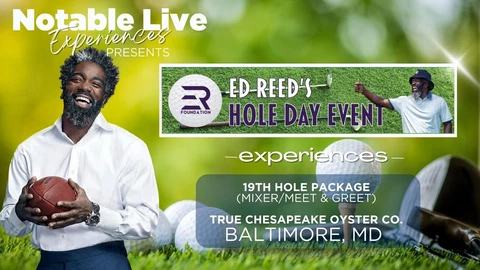 Ed Reed "Hole Day" Golf Kickoff Party Meet and Greet - Ravens, Miami Hurricanes Cover