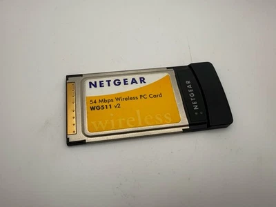 Netgear Wireless PC Card | 52Mbps | WG511 V2 | Fast Shipping - Image 1 of 4