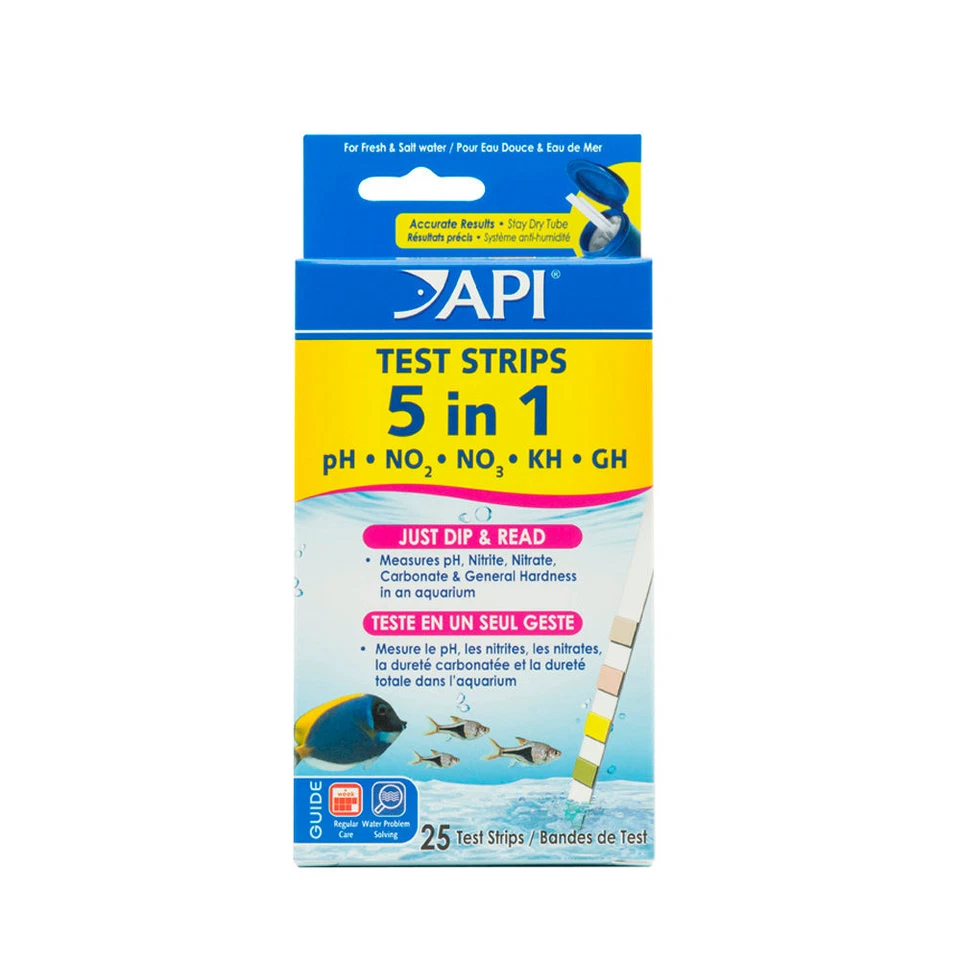 API 5 in 1 Test Strips - Image 1 of 1