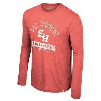 Colosseum Athletics Mens Sam Houston State University Long Sleeve Orange 2XL $30 - Image 1 of 4