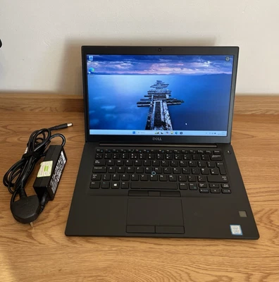 Dell Latitude 7490 Intel i7 8th Gen 16GB 256GB SSD Win 11 Business Laptop - Image 1 of 4