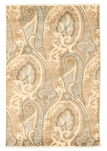 4'2" x 6'2" Hand Knotted Area Rug Traditional Oriental Wool Carpet - Picture 1 of 9