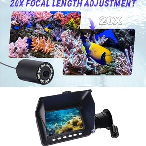 Fish Finder LCD Display Underwater Fishing Camera 5'' Finders Outdoor Sea Lake - Picture 1 of 10