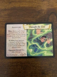 HARRY POTTER TCG CARD CHAMBER OF SECRETS THROUGH THE FLOO 85/140 - Picture 1 of 3